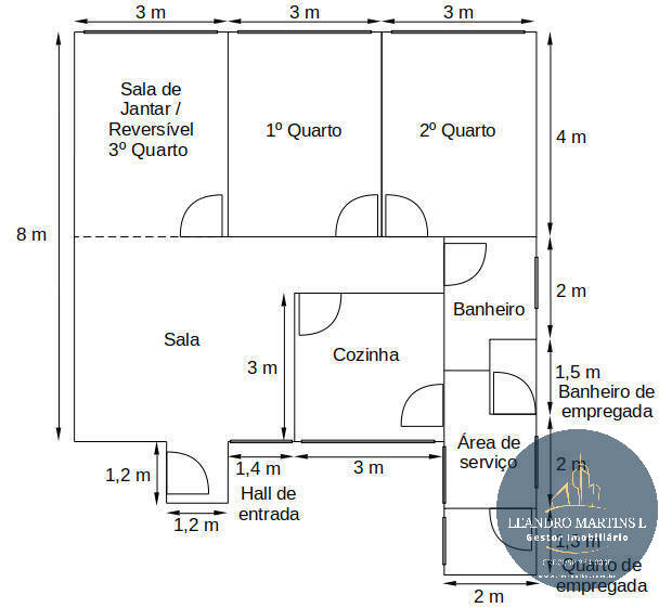 Apartamento à venda com 2 quartos, 98m² - Foto 10